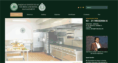 Desktop Screenshot of pithm.edu.pk